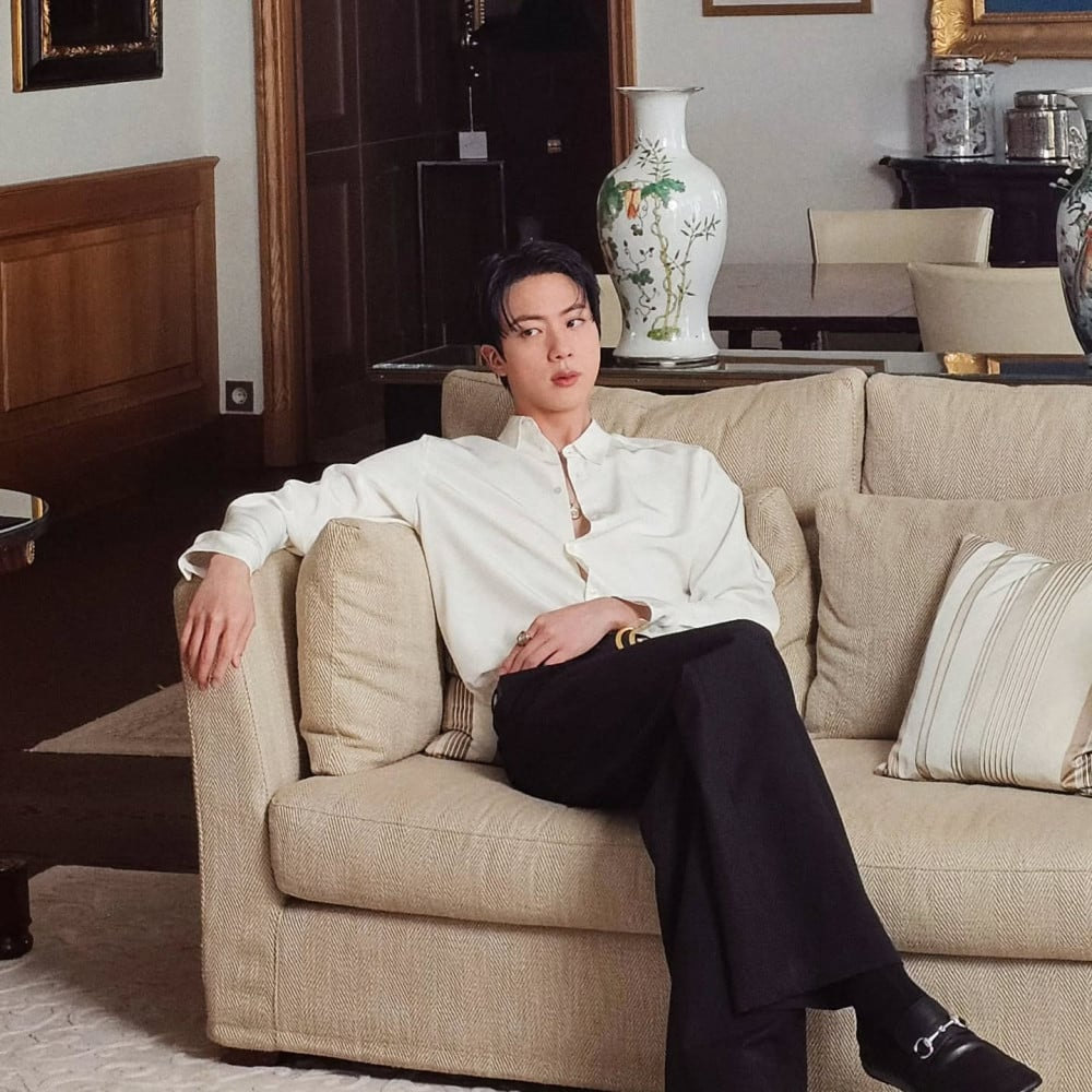 BTS’s Jin with his effortless Gucci look