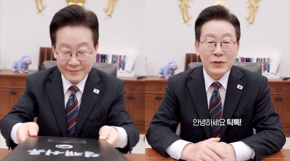 President Lee Jae Myung officially enters his TikTok era