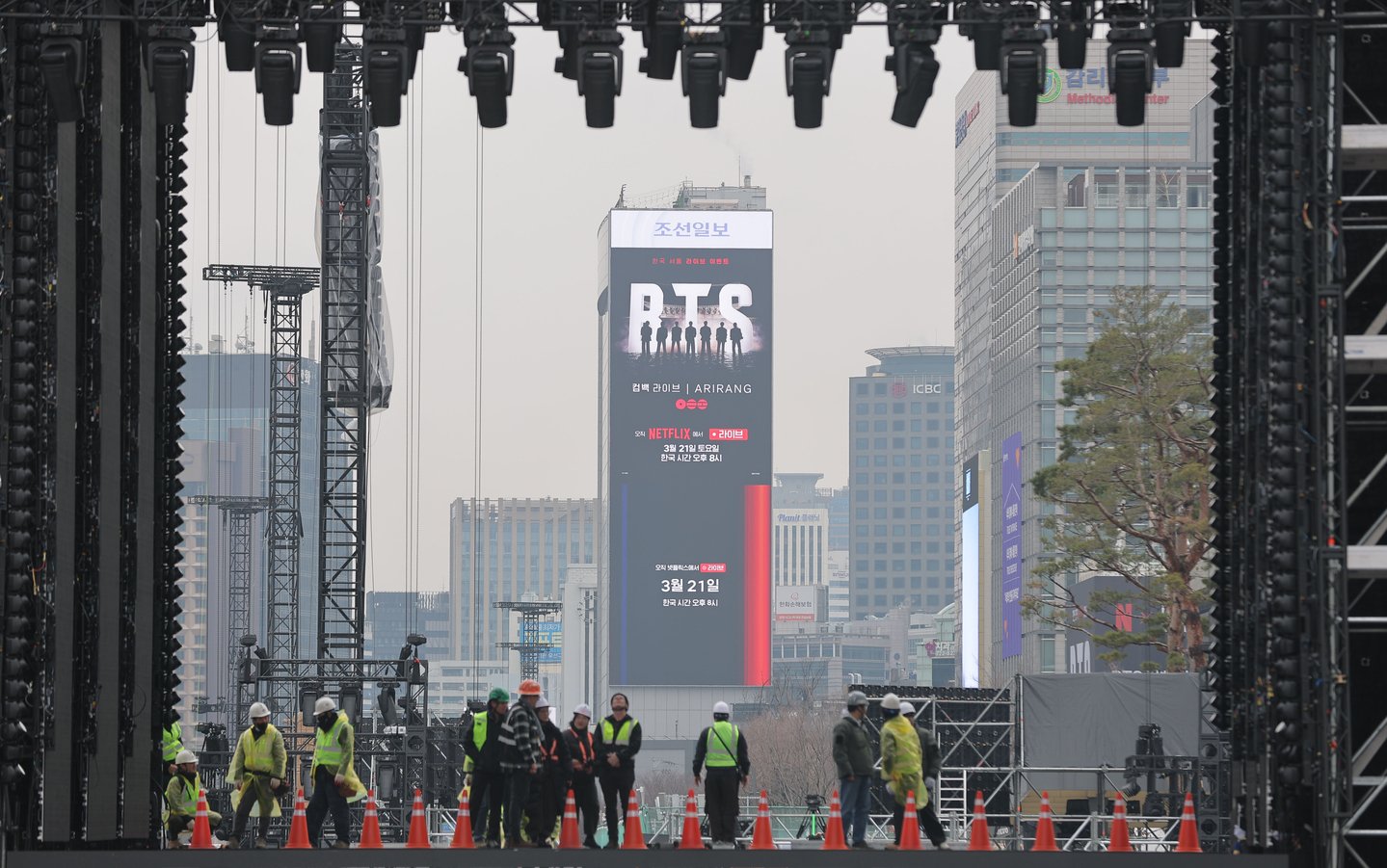 BTS Comeback Concert Sparks Seoul Labor Dispute