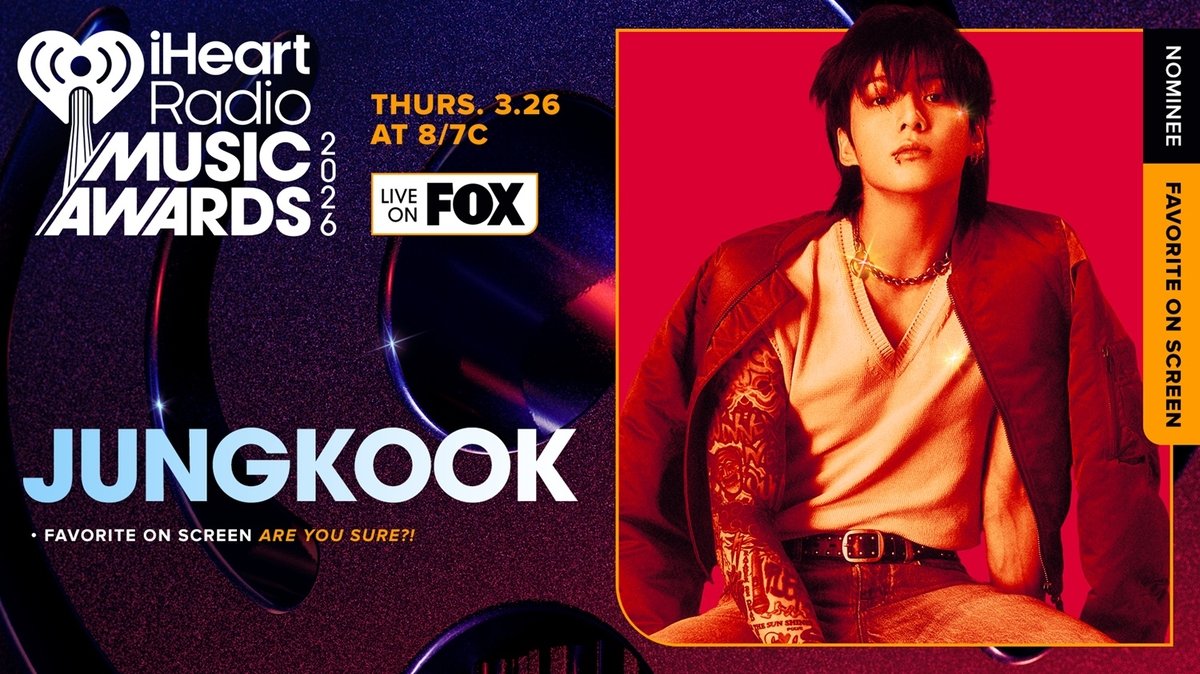 K-Pop Sweeps 2026 iHeartRadio Awards