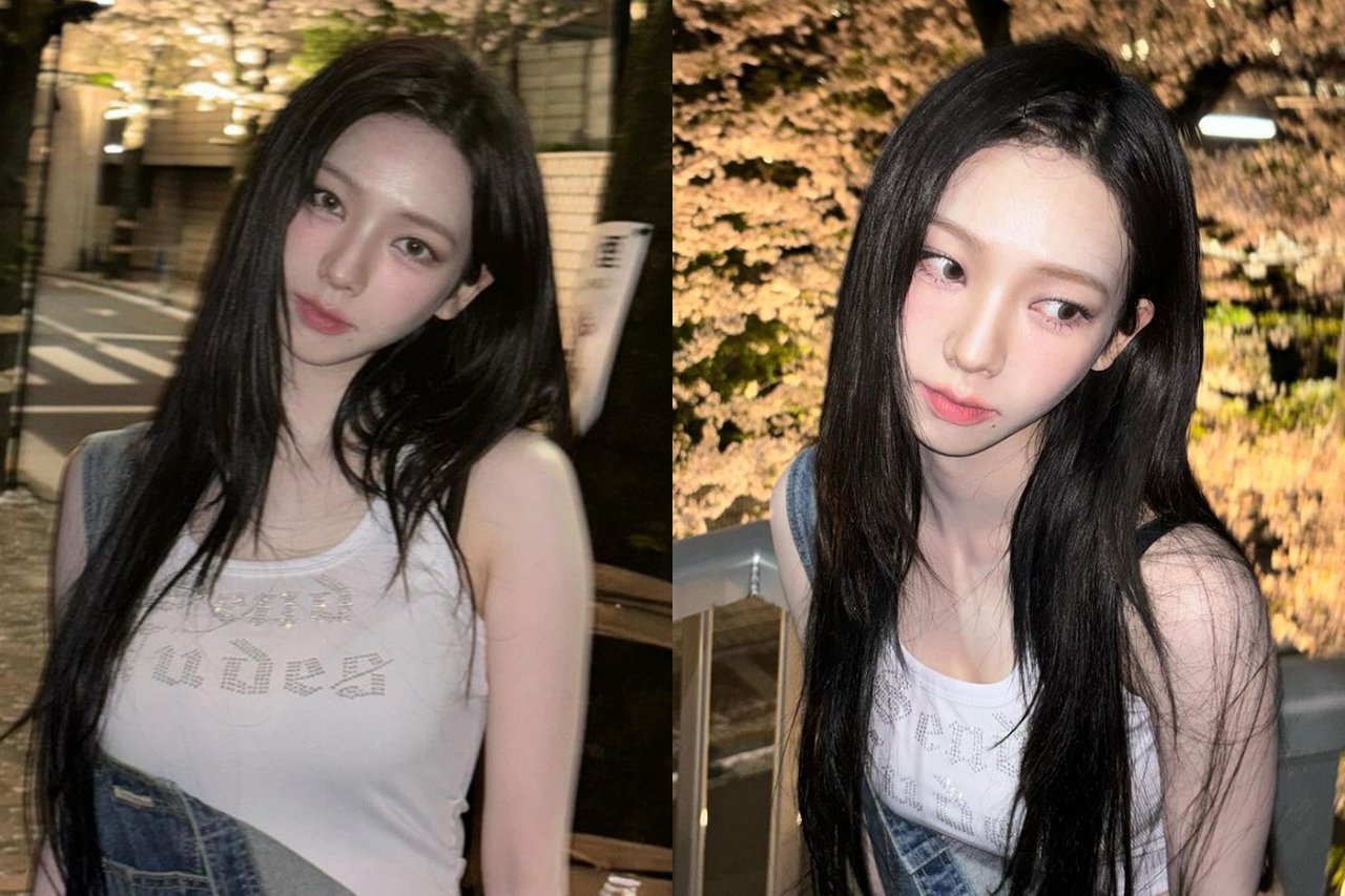 aespa’s Karina Stuns in Cherry Blossom Photos