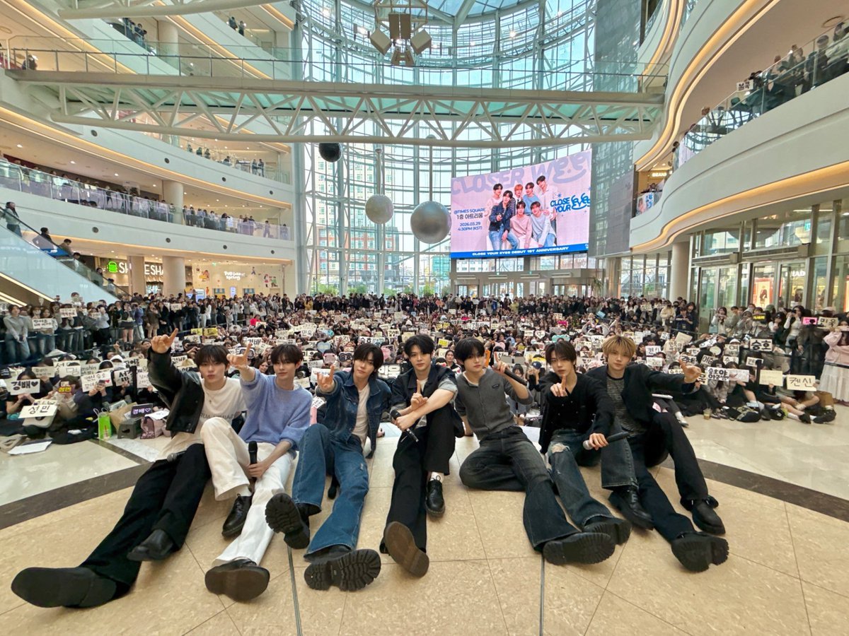 CLOSE YOUR EYES Celebrates 1st Anniversary