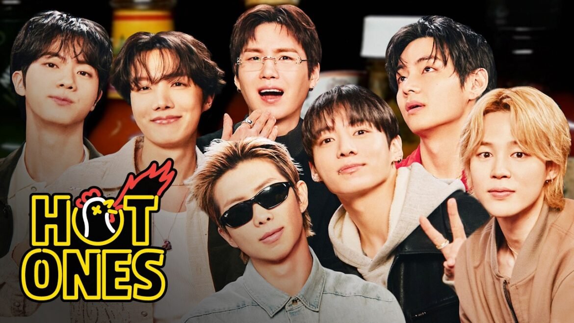 BTS on Hot Ones: ‘ARIRANG’ Secrets & Spicy Wings
