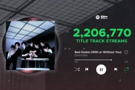 ENHYPEN’s ‘Bad Desire’ Smashes 100M Spotify Streams