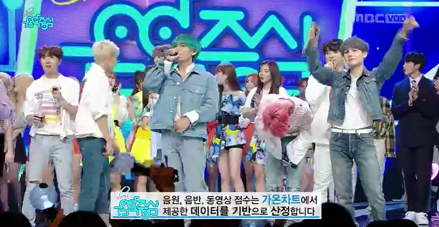 BTS Takes 14th Win For ‘SWIM’ On Show! Music Core
